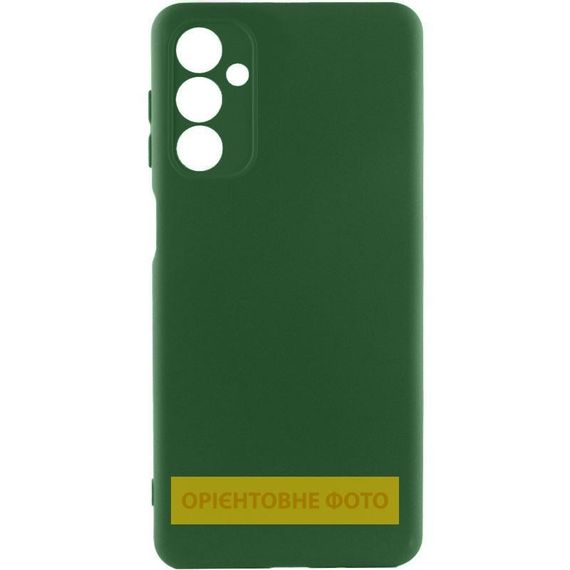 Чохол TPU GETMAN Liquid Silk Full Camera для Motorola Edge 60 Pro Зелений / Dark green