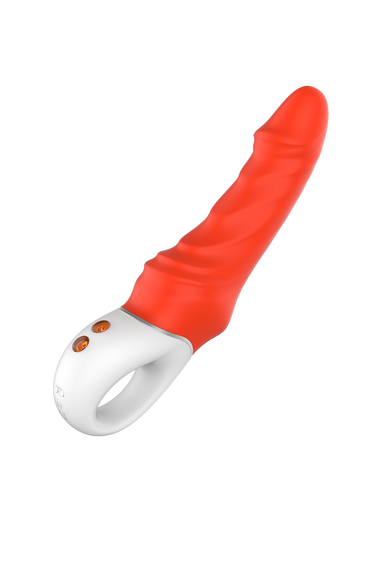 Вібратор реалістичний Dream Toys помаранчевий, 23.1 см х 5.1 см Sex Aura | Зображення 2