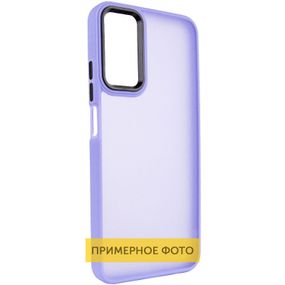 Чохол TPU+PC Lyon Frosted для Motorola Moto G05 / E15 4G Black Purple