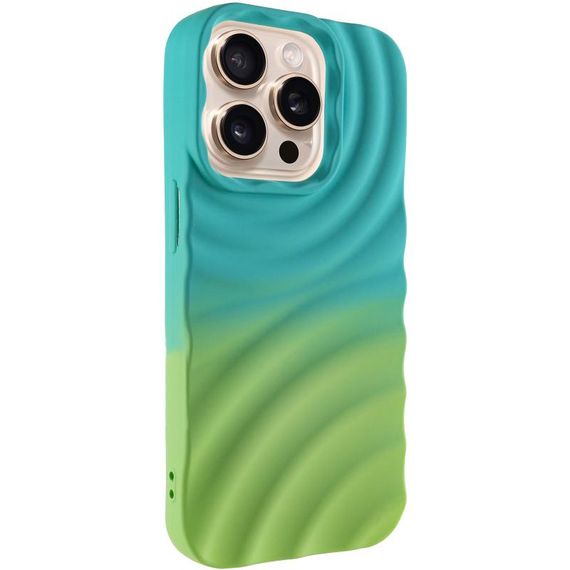 Чохол TPU ColorWave для Apple iPhone 15 Pro (6.1") Marine Green / Mint