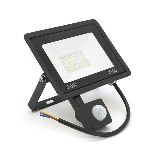 Прожектор LED с датчиком движения Ritar ZB-PGGY-30W, 30W, SMD2835, IP65, 2400Lm