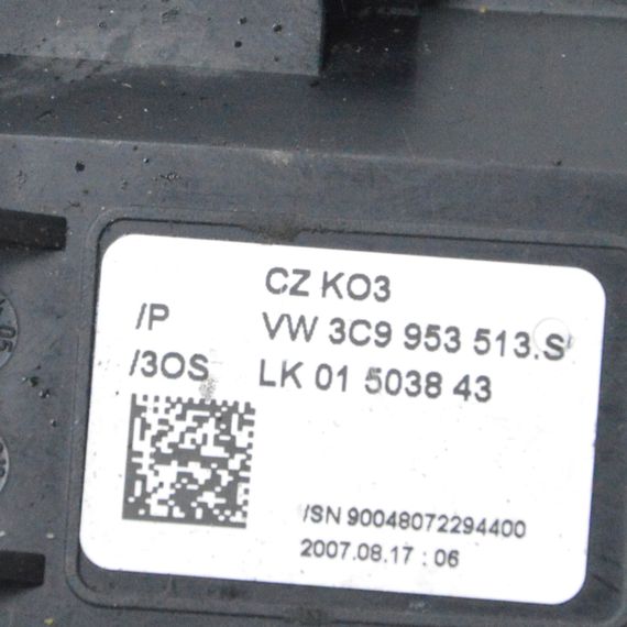 Підрульовий перемикач в зборі Volkswagen Passat B6 2005-2010 Перемикач шлейф Фольксваген 3C9953507BK | Зображення 7