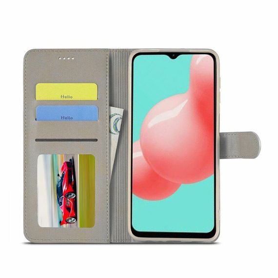 Чохол книжка iMeeke для Samsung Galaxy A23 колір Сірий | Зображення 1
