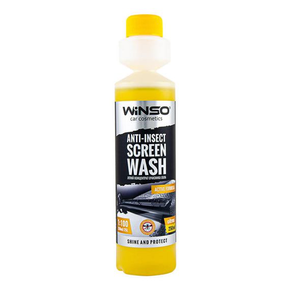 Омивач літній концентрат Winso Anti-Insect Screen Wash Citrus 250мл 1:100 825003