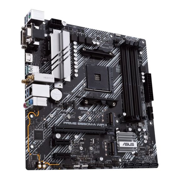 Материнська плата ASUS PRIME B550M-A WIFI II | Зображення 2
