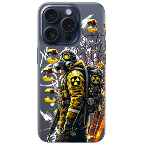 Чохол S.T.A.L.K.E.R. 2 (Сталкер 2) для IPhone 16 Pro (ЧОРНИЙ)