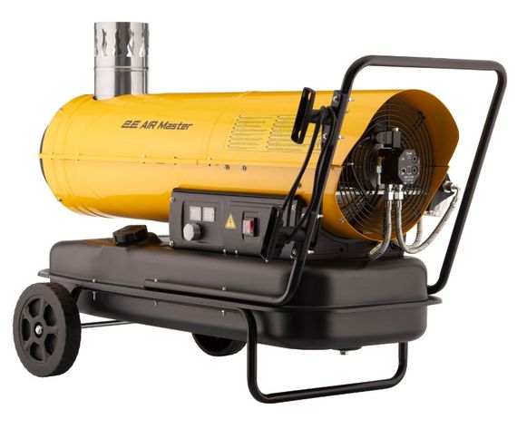 Теплова гармата 2E дизельна 30,0 кВт, площа обігріву 400 кв.м., жовтий (2E-DHI30780) | Зображення 9