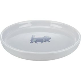 Миска Trixie для котів пласка та широка керамічна 23 см 600 мл