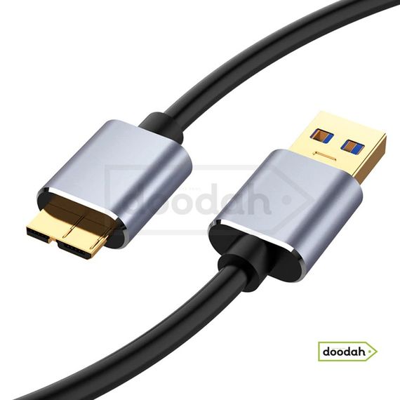 Кабель для HDD / SSD кармана USB 3.0 на Micro-B - Robotsky Type A 50 см Silver