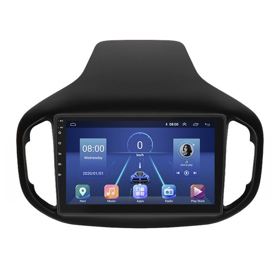 Штатная магнитола Lesko для Chery Tiggo 7 I 2016-2020 экран 10" 4/64Gb 4G Wi-Fi GPS Top