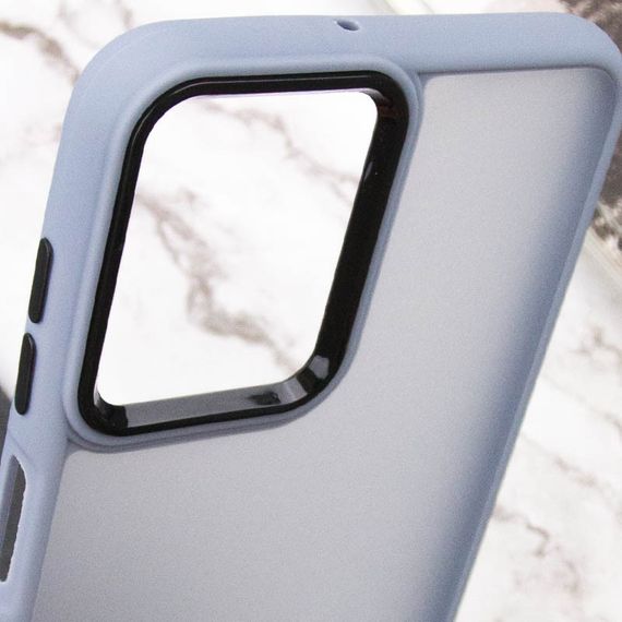 Чохол TPU+PC Lyon Frosted для Motorola Moto G14 Sierra Blue | Зображення 4