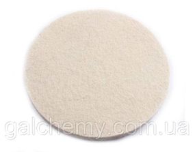 Повстяний круг для полірування скла Glass Pad SGGA081 150 мм, SGCB