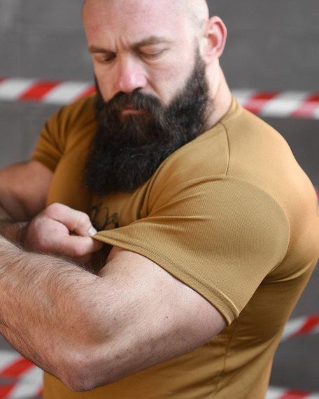 Тактична футболка потоотводящая SABUR ВІКІНГ КАЙОТ ВТ6793 | Зображення 5