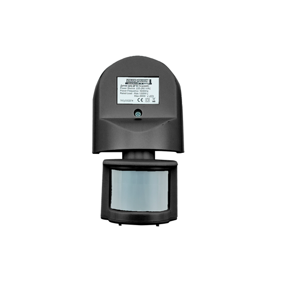 Датчик движения ДР 02 черный 1200Вт 180град 12м IP44 Ny95502874 | Зображення 1