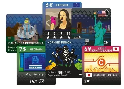 Настільна гра Брудні гроші (Dirty Money, Брудні скарби) укр. | Зображення 3