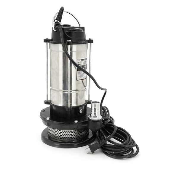 Занурювальний насос, 2200W, 220V, до 5 м³/год, підйом до 35 м, 25мм, нержавіюча сталь + перехідник