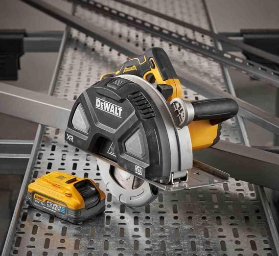 Пила дискова по металу акумуляторна DeWALT DCS383H2 | Зображення 6