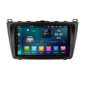 Штатна магнітола Cyclone C9-007 4+64Gb. DSP. CARPLAY. 4G Mazda 6 2007 - 2012