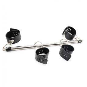 Розпірка з наручниками та поножами DS Fetish, метал
