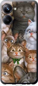 Чехол на Realme 10 Pro коты "1653u-2945-17620"