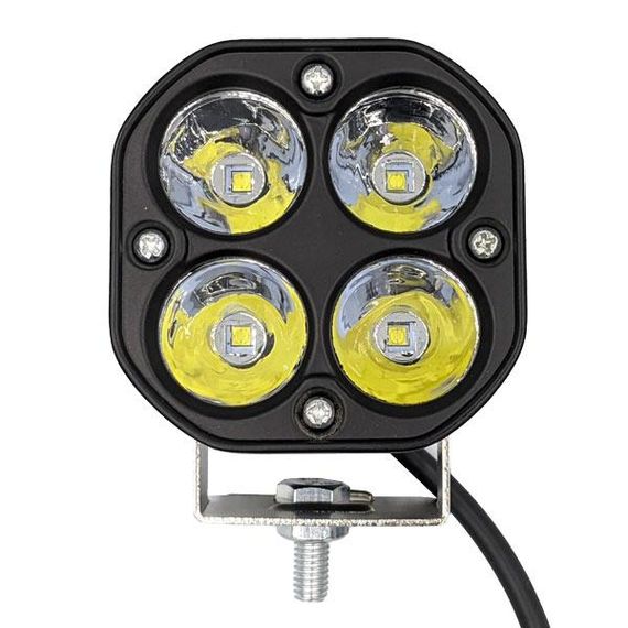 LED фара 40W 4х10W Cree діоди вузький промінь 4000 LM 12-24V | Зображення 1