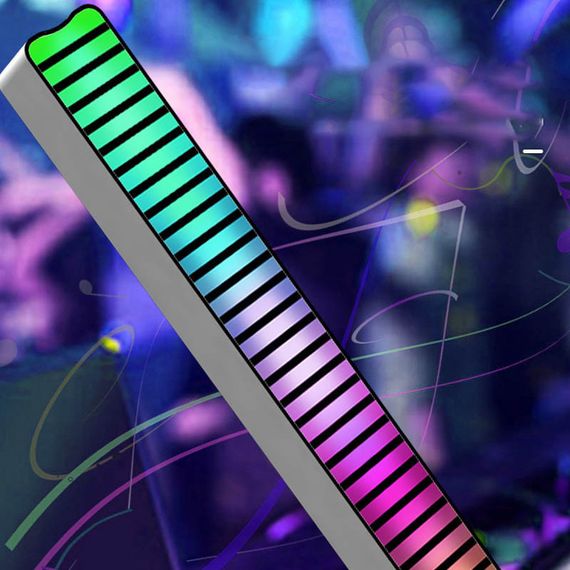 Настільна LED лампа RGB 5V Single Panel Bluetooth USB interface with app Black | Зображення 3