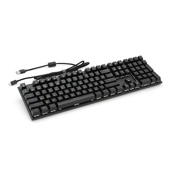Клавіатура USB Fantech MK855RGB, довжина кабелю 135см, (Eng/Укр/Рус), Black, 108к, Q10 | Зображення 2