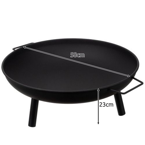 Садовая чаша для костра с ручками и треногой Kaminer 25379 | Зображення 1