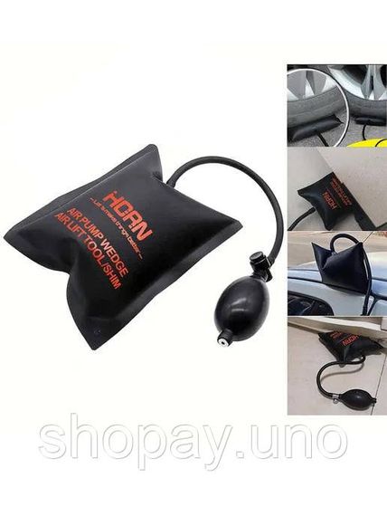 Надувной клин монтажный подъемный мешок Air Pump Wedge • Монтажна Air Pump Wedge надувна подушка | Зображення 1
