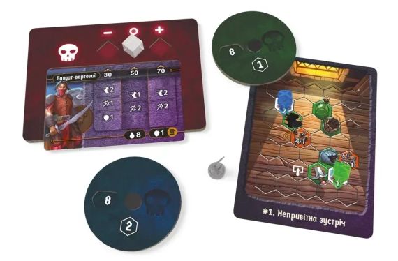 Настільна гра Темна гавань. Ґудзики та комахи (Gloomhaven: Buttons & Bugs) | Зображення 4