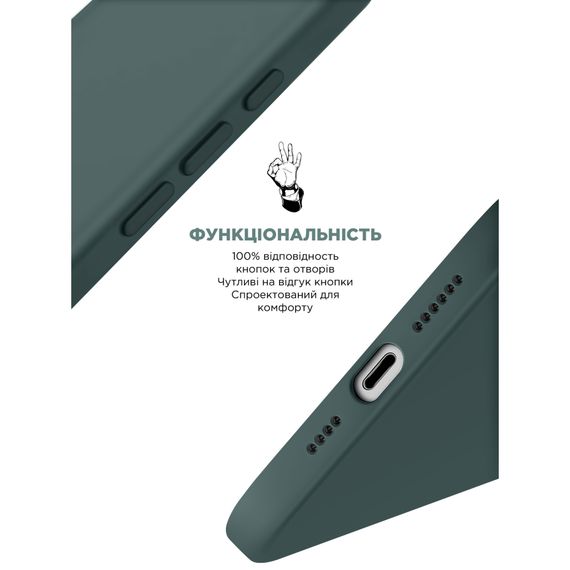 Чохол до мобільного телефона Armorstandart ICON2 MagSafe Apple iPhone 16 Pro Lake Green (ARM81318) | Зображення 3