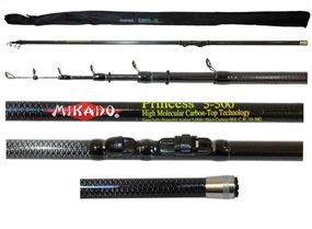 Вудочка Mikado Princess Carbon тест 5 5.4м 20г (Princ-540з/к)