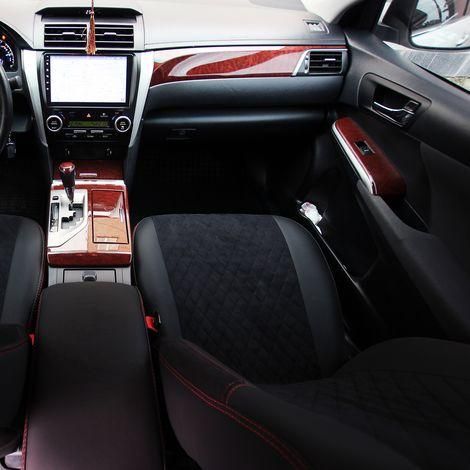 Чохли на сидіння з екошкіри та антари ZAZ Forza I 2011-2016 EMC-Elegant | Зображення 7