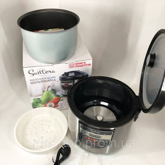 Скороварка багатофункціональна Suntera, Мультиварка для приготування їжі, Мультиварка 5 л PO-22 | Зображення 5