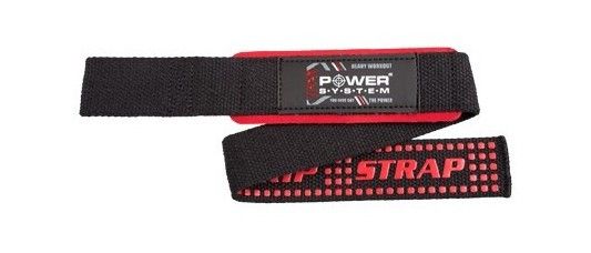 Лямки для тяги Power System PS-3430 XTR-Grip Straps Black/Red | Зображення 1