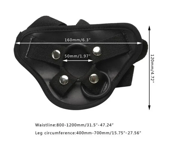 Страпон жіночий EGZO Evolution STR003 (17,5 см х 3,5 см) sexstyle | Зображення 5