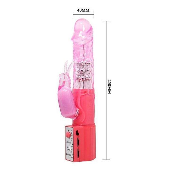 Вібратор з стимулятором клітора "Cute baby vibrator" BW-004102 PINK Sex Aura | Зображення 5