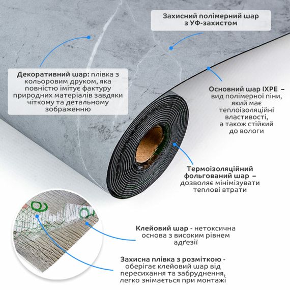 Підлогове вінілове покриття самоклеюче в рулоні 3000х600х1,5мм SW-00003280 | Зображення 1