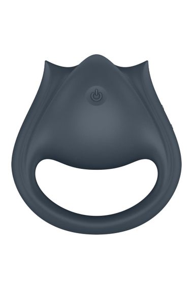 Вібратор для пар Satisfyer Perfect Pair 2 з кільцем для пальцем, сірий Sex Aura | Зображення 2