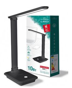 Лампа настільна LED 10W 3000-6500К 220V TLTF-009B Titanum