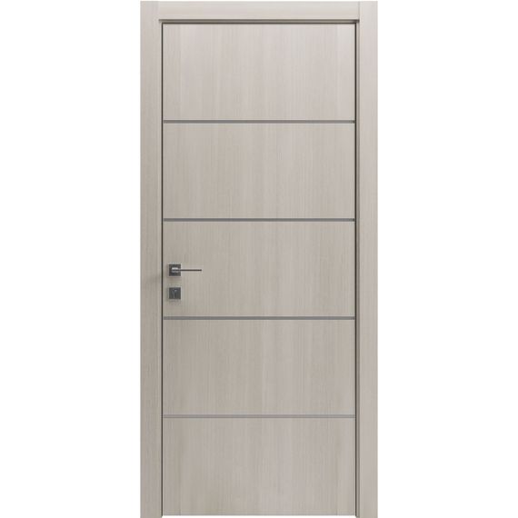 Двері міжкімнатні Rodos MODERN Flat-03 INSIDE ПВХ Білий мат