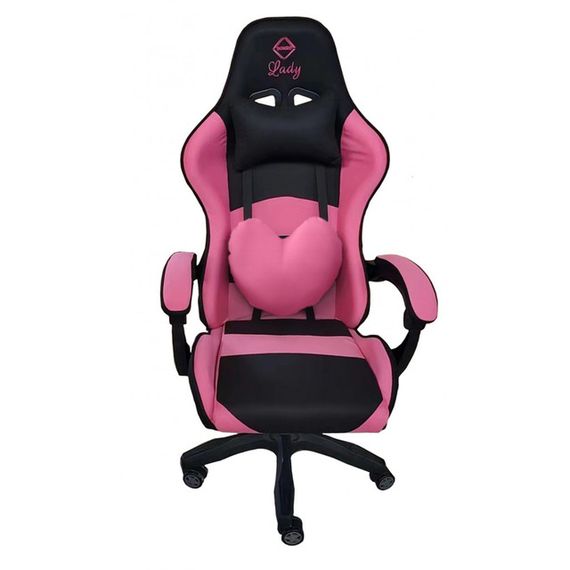 Крісло геймерське Bonro Lady 806 чорно-рожеве | Зображення 8