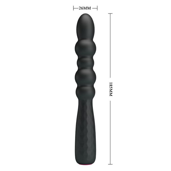 Вібратор - Pretty Love Monroe Vibrator Black Sex Aura | Зображення 2