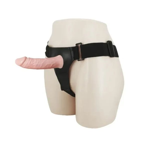 Страпон BAILE Vibrating Hollow Strap-on Multispeed Sex Aura | Зображення 5