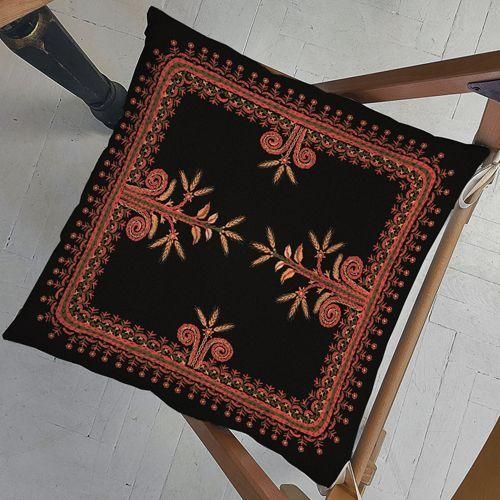 Подушка на стілець Колоски 40x40x4 см (PZ_25NG001)