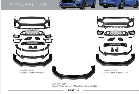 Комплект обвісів для Ford Mustang 2015- рр | Зображення 9