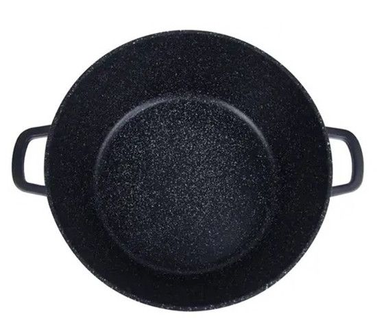 Кастрюля Bohmann BH 7350-22 MRB 22 см 3л двойное дно мраморное покрытие | Зображення 5