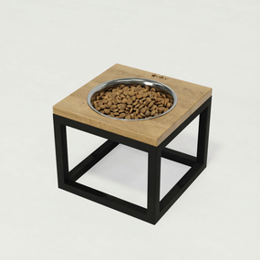 Миска на подставке для больших собак Hollky Base Solo XL (1 × 1,8 л) Solo XL-262620-GRNT