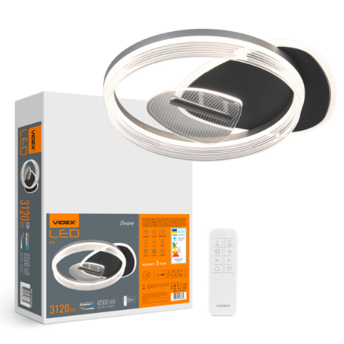 LED Світильник функціональний 52W VL-CLD-993-BSL Videx