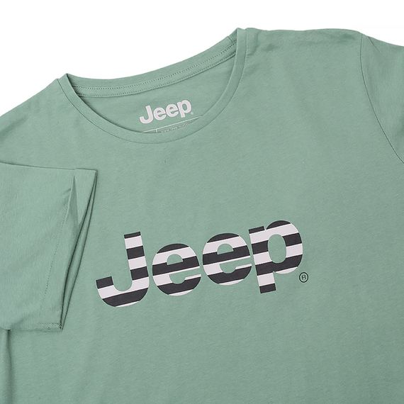 Футболка JEEP T-SHIRT OVERSIZE Striped Print Turn | Зображення 2